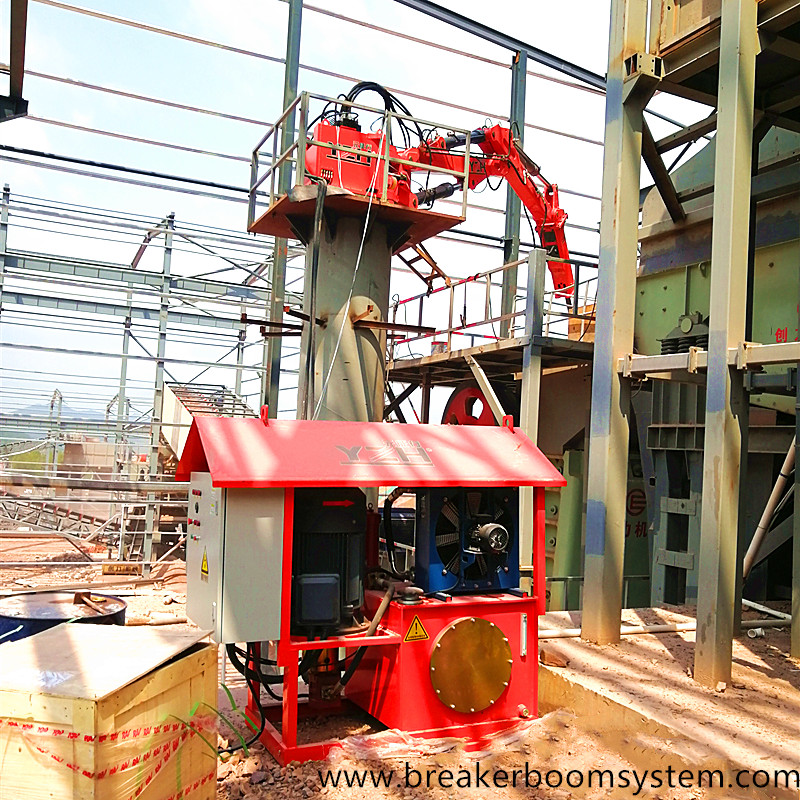 Фиксированная система штанги камнеломщика