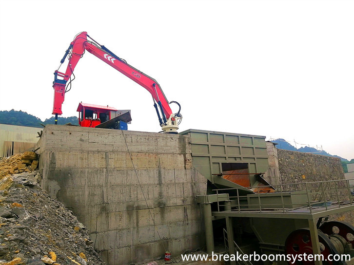 фиксированная система стрелы постамента