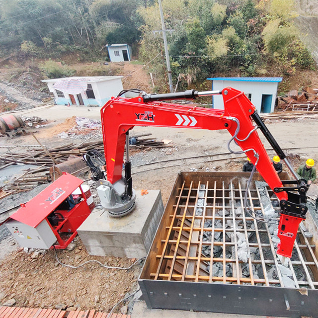 Стационарный гидравлический камнеотбойник YZH 5