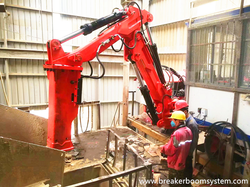 Гидравлическая система отбойного молотка фиксированного типа в Китае