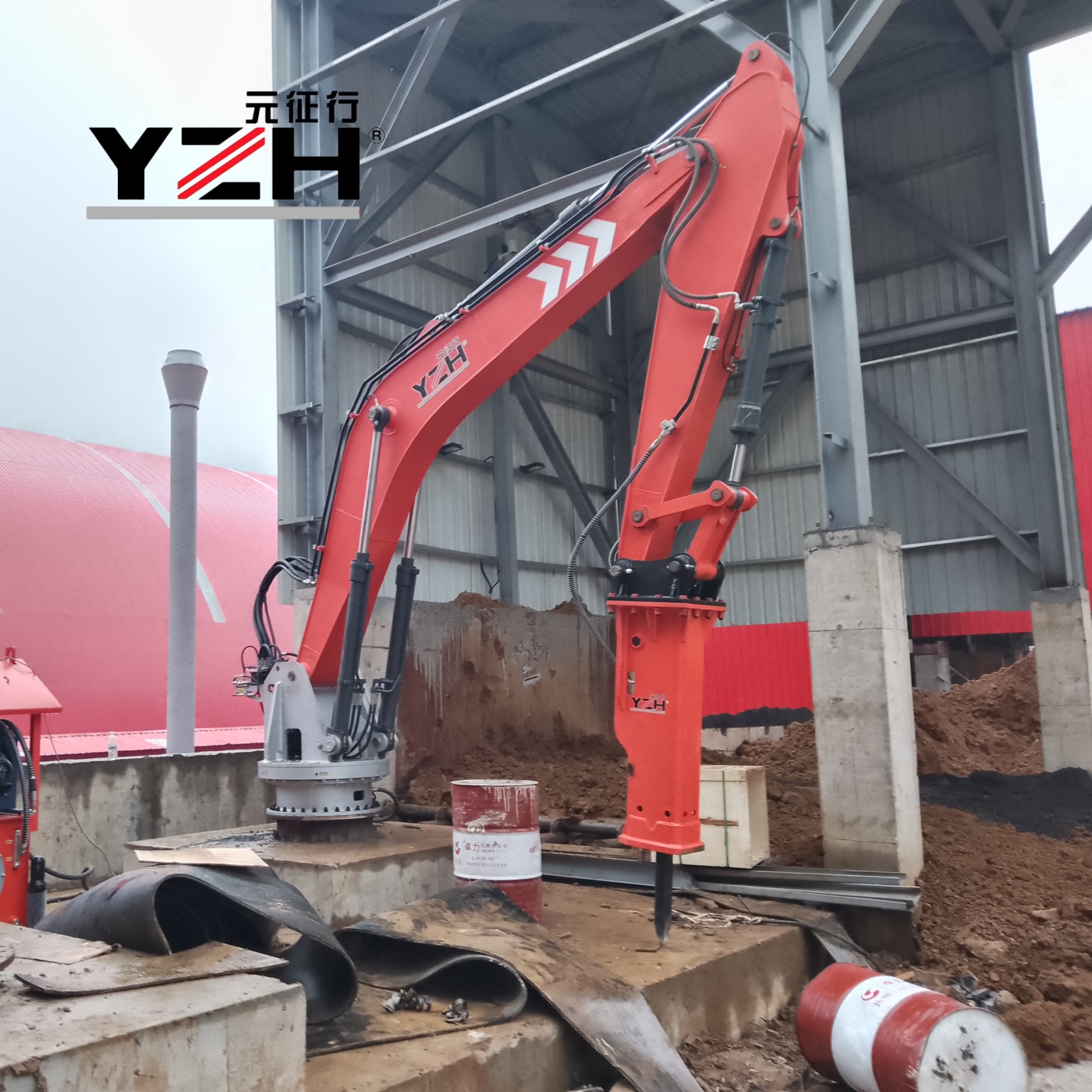 Система Rockbreaker, тип Rockbreaker, Fixed Type Rockbreaker