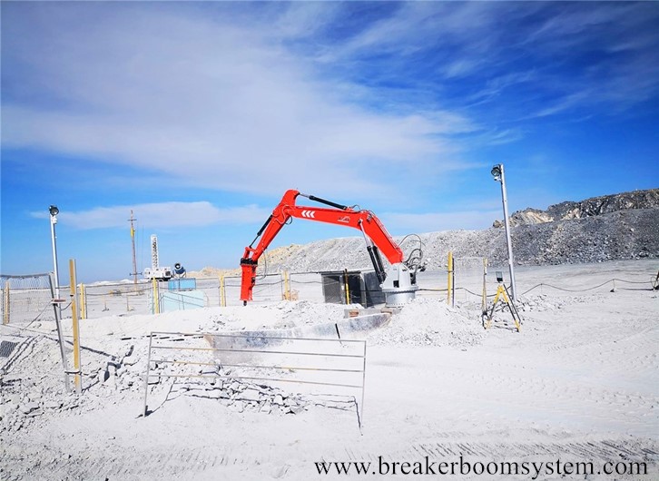 стационарная стреловая система