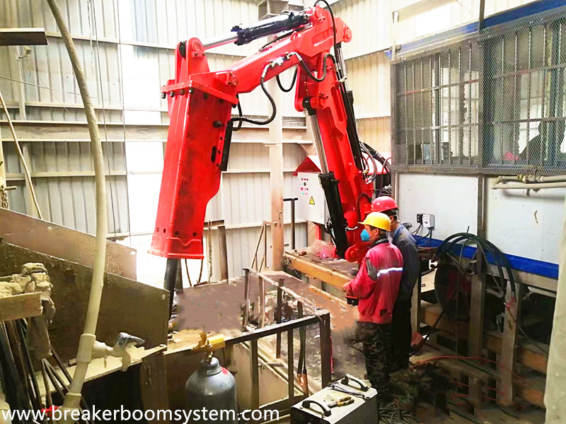 Система штанги камнеломщика