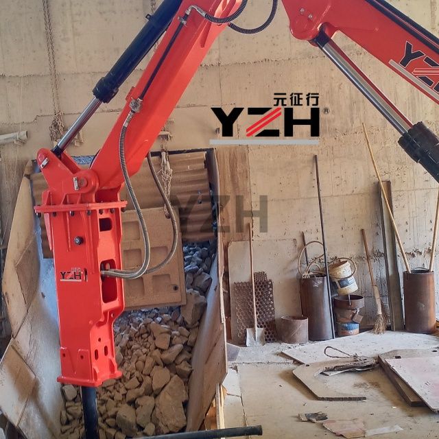 YZH Pedestal Boom Boom Rockbreaker System