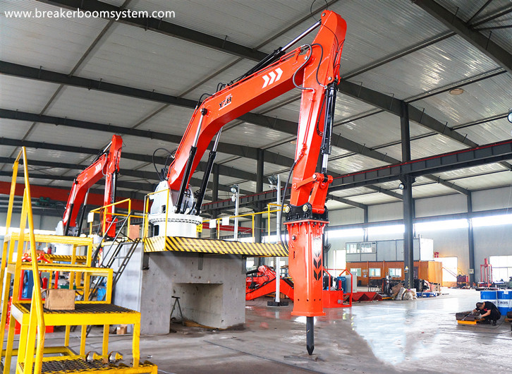 системы отбойных молотков на пьедестале