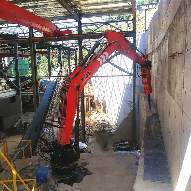 стреловые системы отбойных молотков на пьедестале