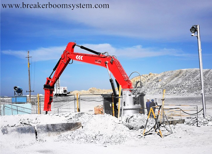 система стрелы камнедробителя пьедестала