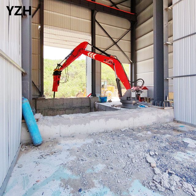 Стационарный гидравлический камнеотбойник YZH