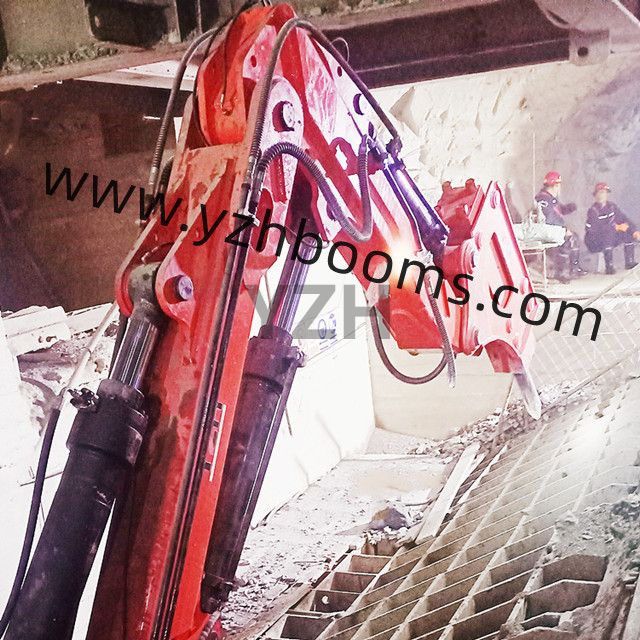 YZH Pedestal Boom Boom Rockbreaker System