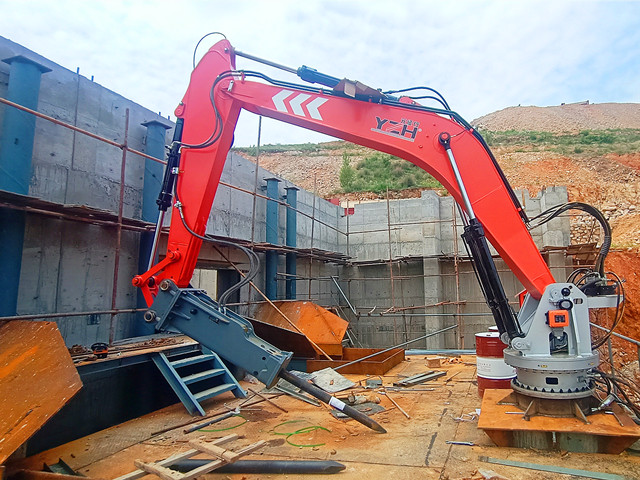 Стреловые системы камнедробителя