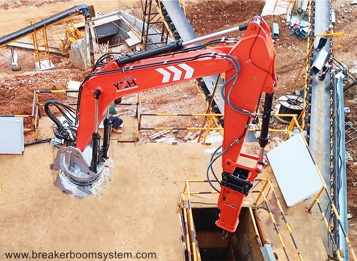 Пьедестал RockBreaker Booms System