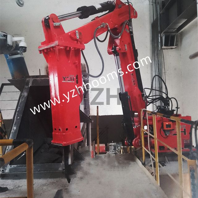 YZH Pedestal Boom Boom Rockbreaker System