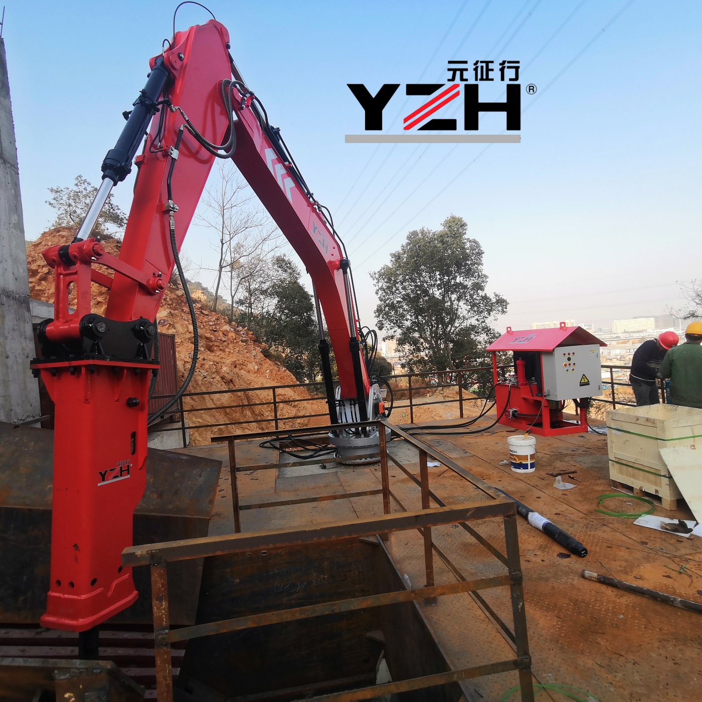 Система Breaker Boom