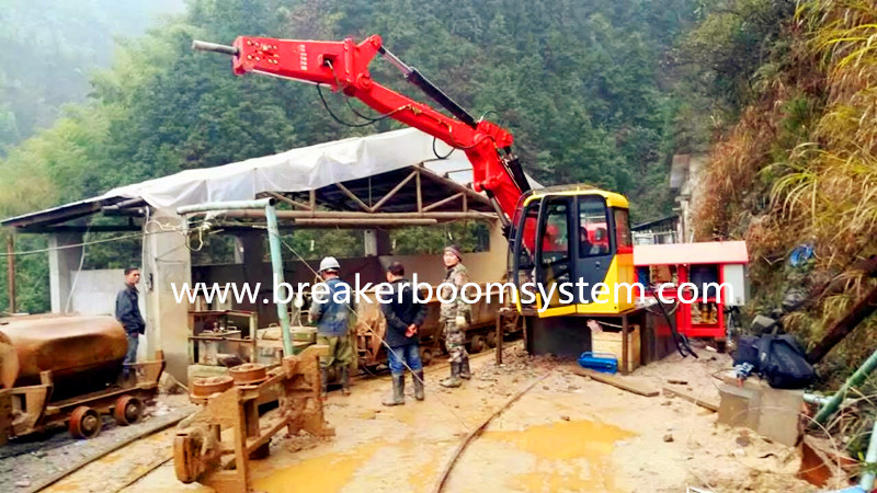 Гидравлическая система рабочих рычагов